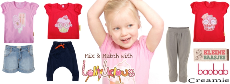 Mix je favoriete outfit met Lollylicious!